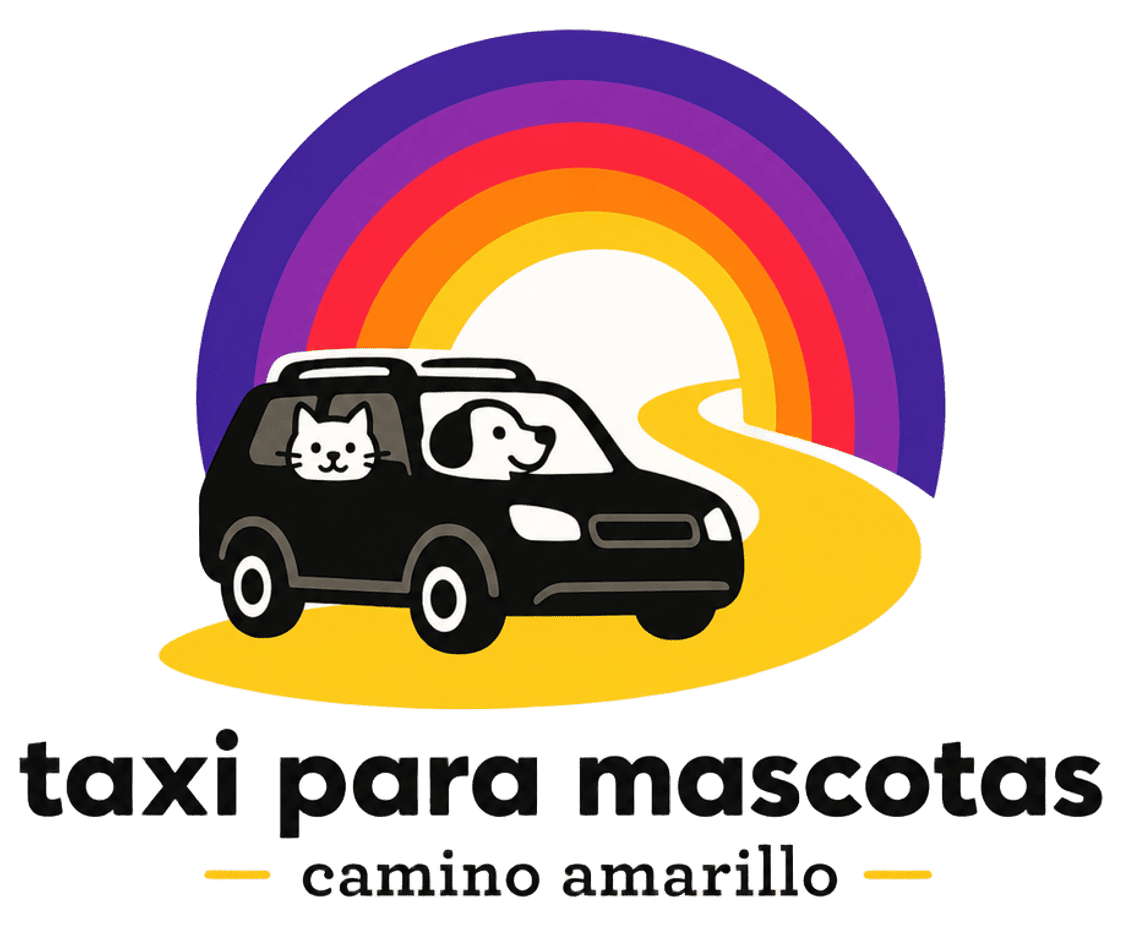 Logo de taxi para mascotas para perros y gatos